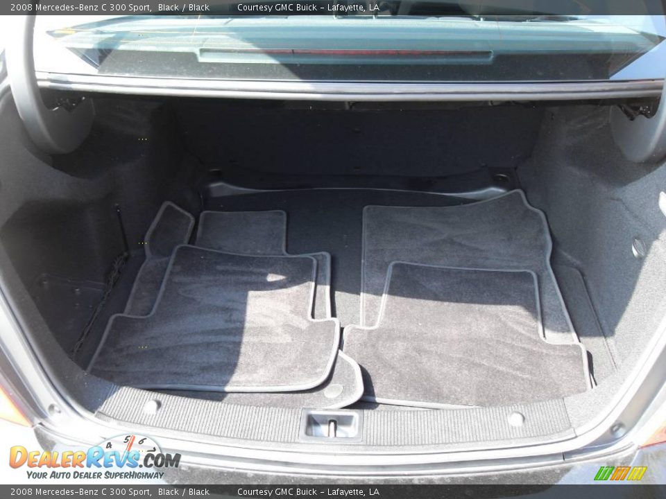 2008 Mercedes-Benz C 300 Sport Black / Black Photo #7