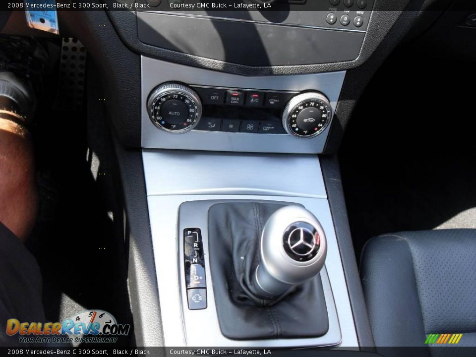 2008 Mercedes-Benz C 300 Sport Black / Black Photo #15