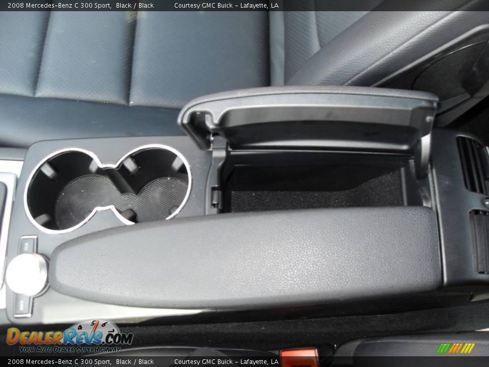 2008 Mercedes-Benz C 300 Sport Black / Black Photo #16