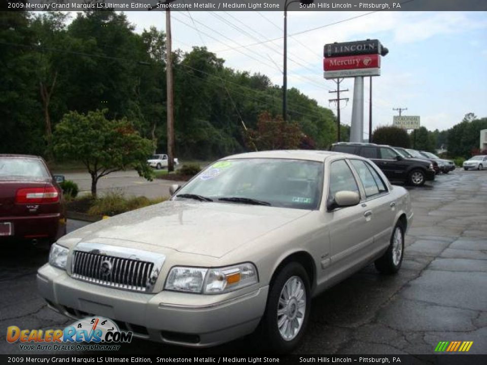 2009 Mercury Grand Marquis LS Ultimate Edition Smokestone Metallic / Medium Light Stone Photo #1