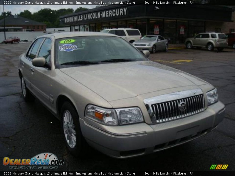2009 Mercury Grand Marquis LS Ultimate Edition Smokestone Metallic / Medium Light Stone Photo #5