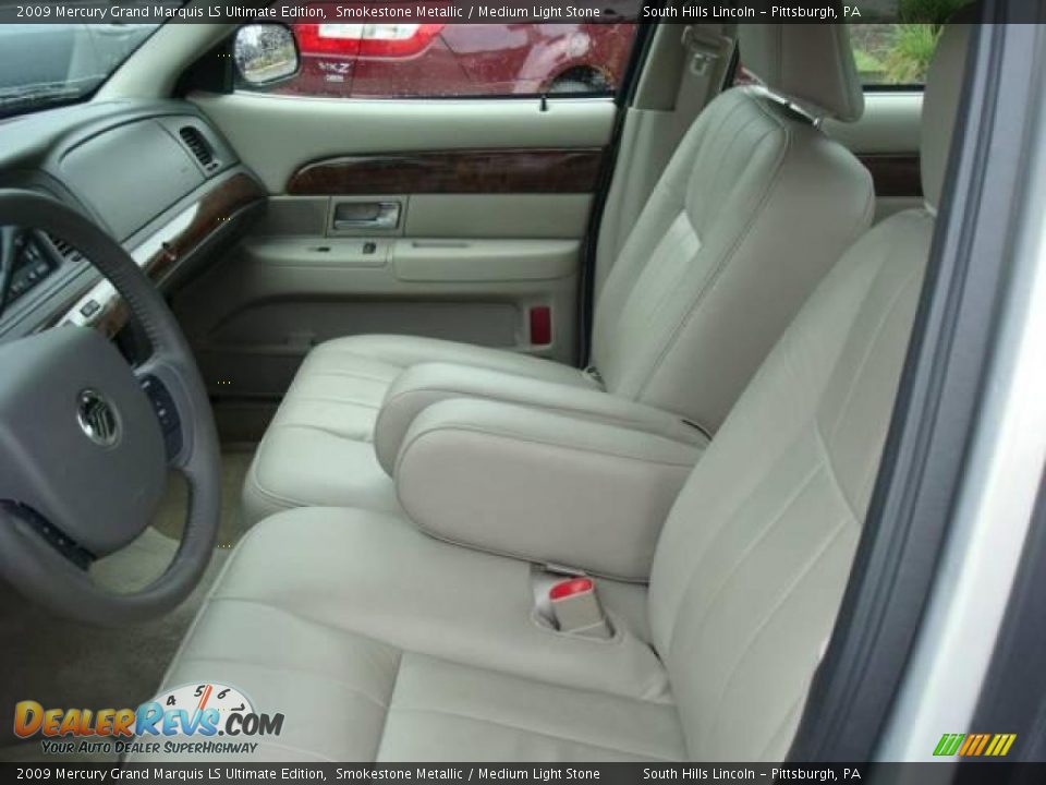 2009 Mercury Grand Marquis LS Ultimate Edition Smokestone Metallic / Medium Light Stone Photo #8