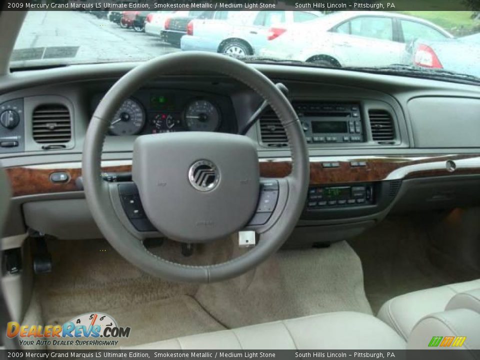 2009 Mercury Grand Marquis LS Ultimate Edition Smokestone Metallic / Medium Light Stone Photo #10
