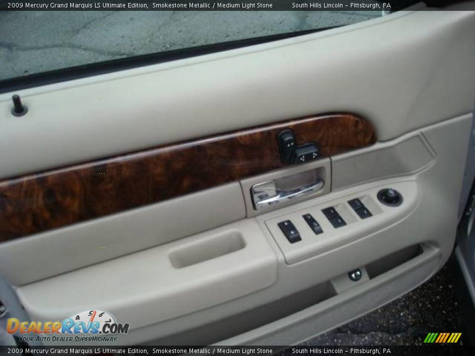 2009 Mercury Grand Marquis LS Ultimate Edition Smokestone Metallic / Medium Light Stone Photo #11