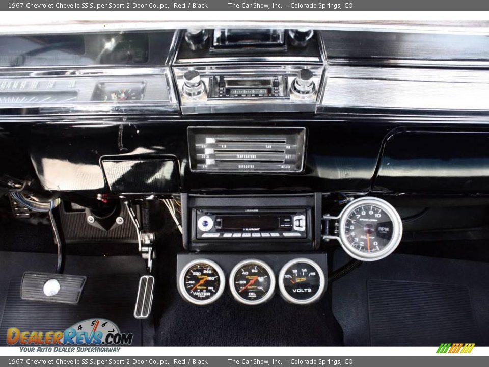 1967 Chevrolet Chevelle SS Super Sport 2 Door Coupe Red / Black Photo #9
