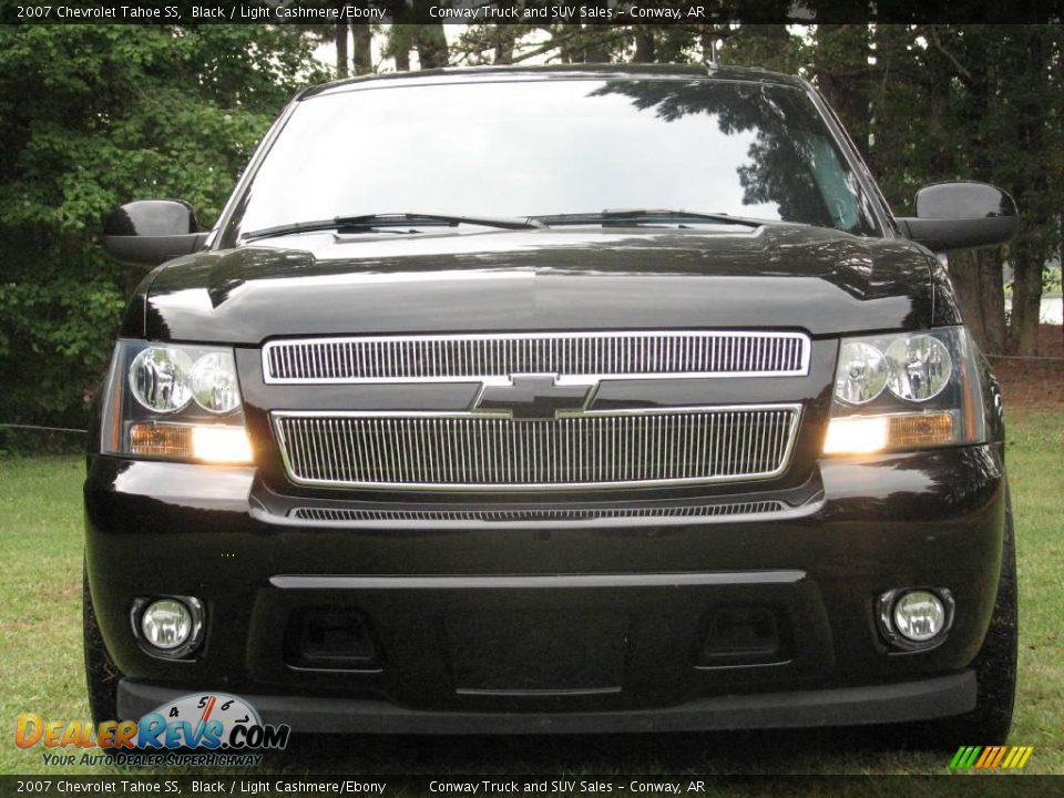 2007 Chevrolet Tahoe SS Black / Light Cashmere/Ebony Photo #3