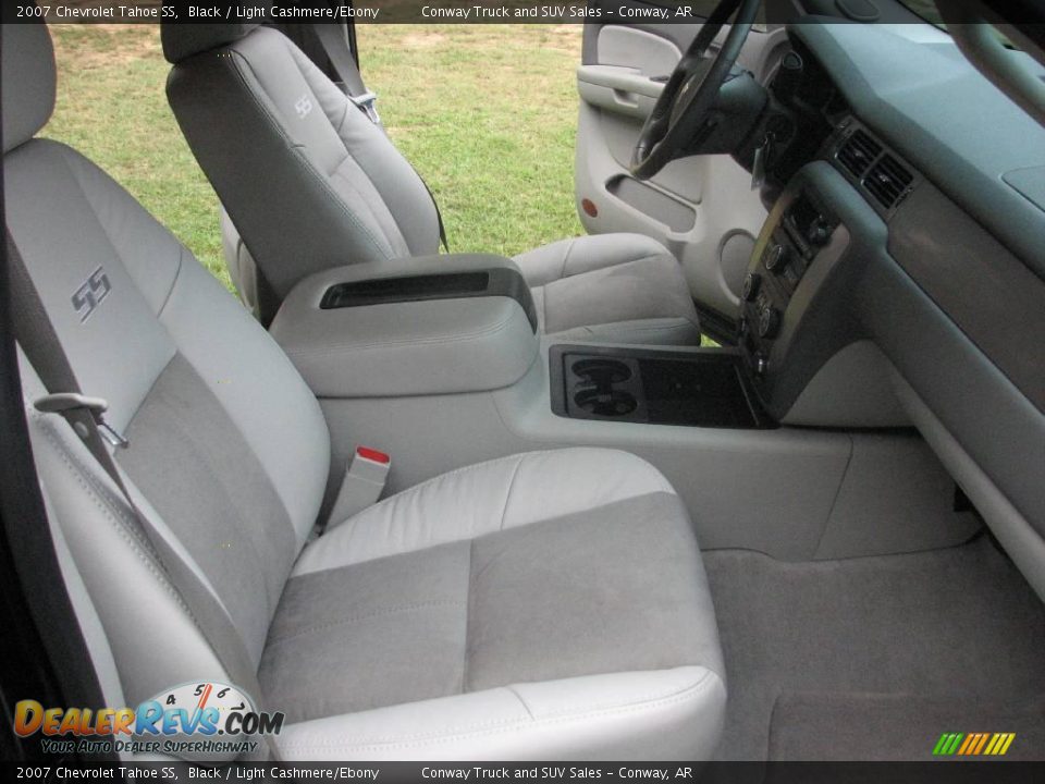 2007 Chevrolet Tahoe SS Black / Light Cashmere/Ebony Photo #15