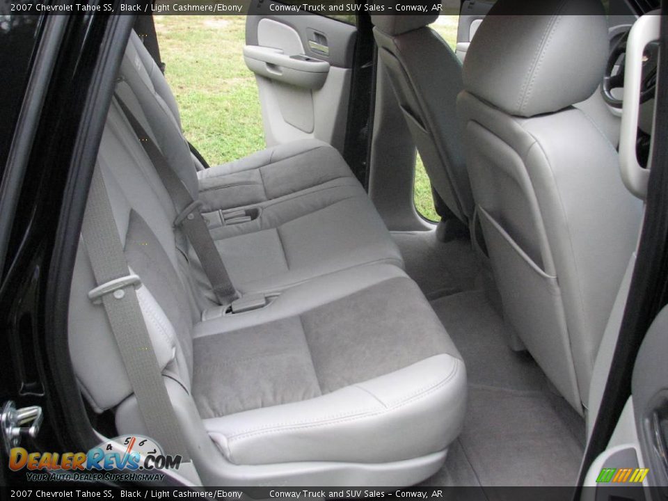 2007 Chevrolet Tahoe SS Black / Light Cashmere/Ebony Photo #17