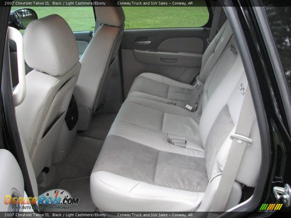 2007 Chevrolet Tahoe SS Black / Light Cashmere/Ebony Photo #18