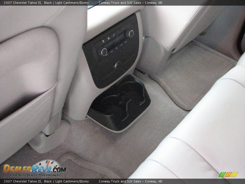 2007 Chevrolet Tahoe SS Black / Light Cashmere/Ebony Photo #20