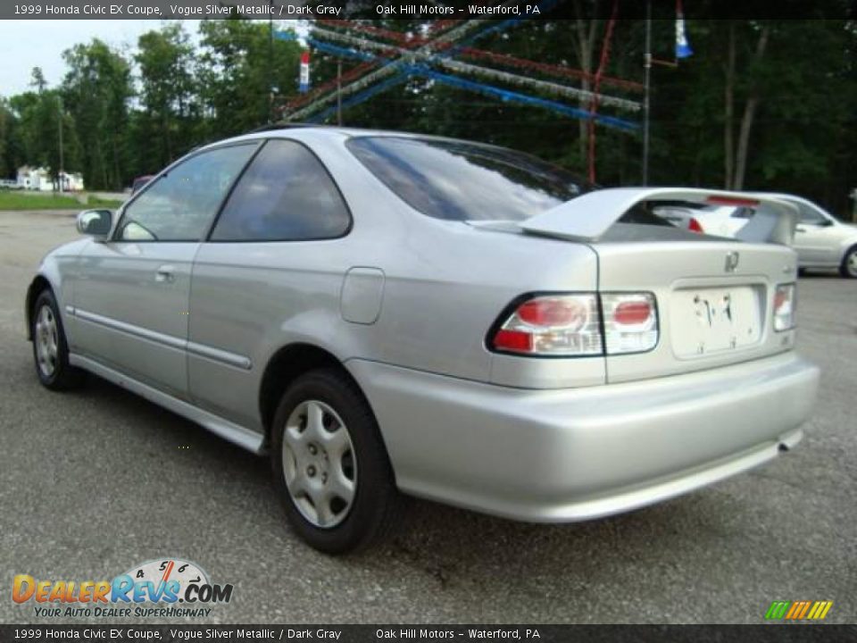 1999 Honda civic coupe silver #5