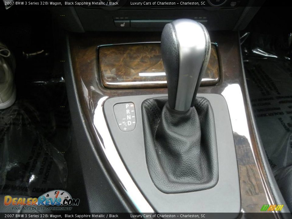 2007 BMW 3 Series 328i Wagon Black Sapphire Metallic / Black Photo #19