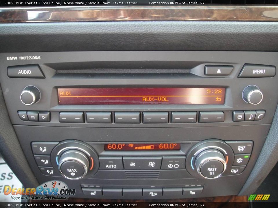 2009 BMW 3 Series 335xi Coupe Alpine White / Saddle Brown Dakota Leather Photo #13