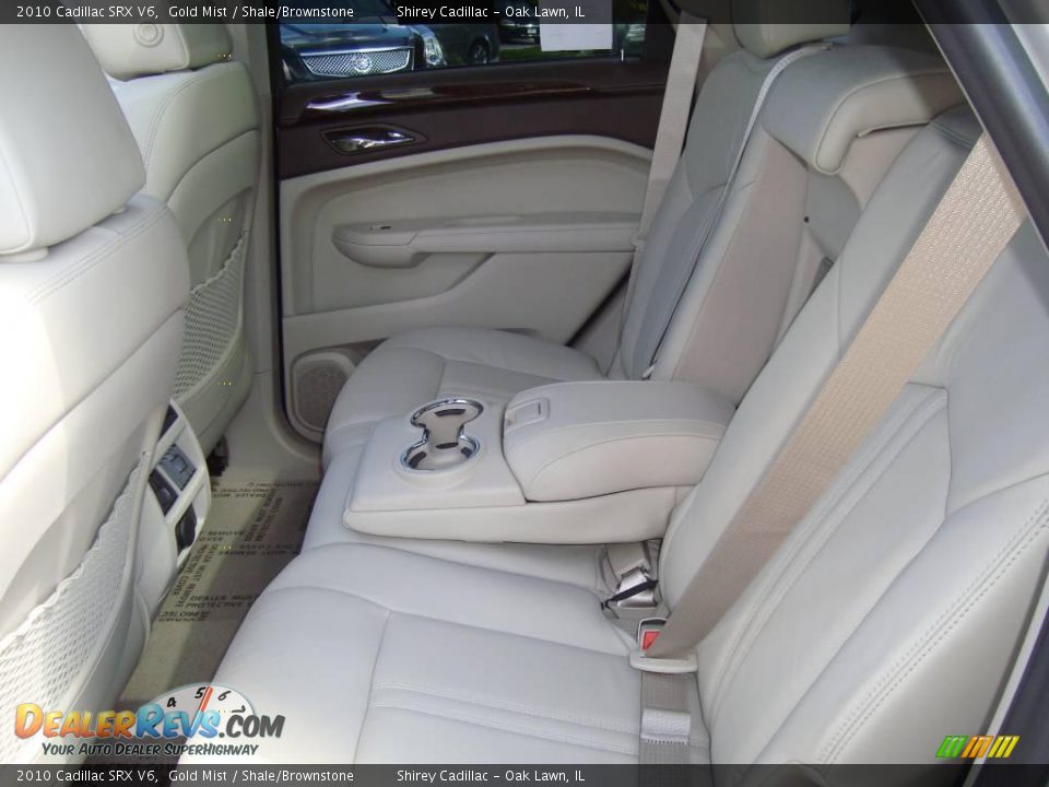 2010 Cadillac SRX V6 Gold Mist / Shale/Brownstone Photo #13