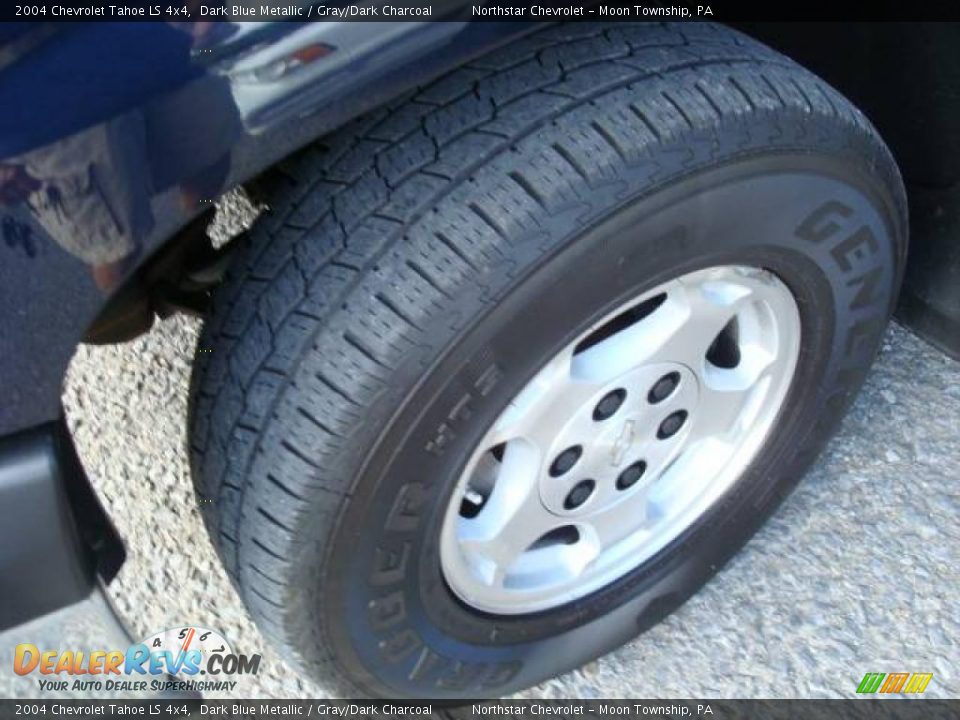 2004 Chevrolet Tahoe LS 4x4 Dark Blue Metallic / Gray/Dark Charcoal Photo #7