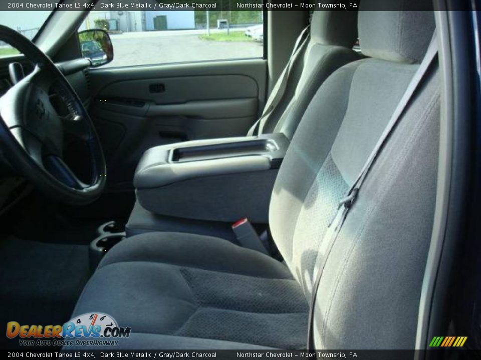 2004 Chevrolet Tahoe LS 4x4 Dark Blue Metallic / Gray/Dark Charcoal Photo #8