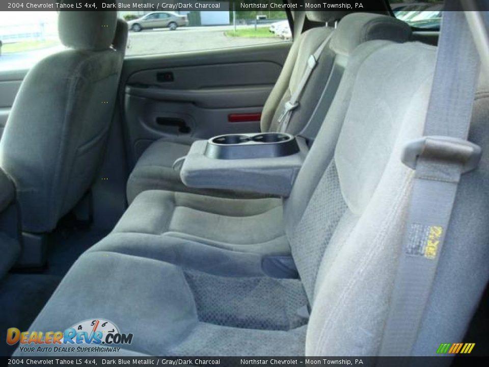 2004 Chevrolet Tahoe LS 4x4 Dark Blue Metallic / Gray/Dark Charcoal Photo #9