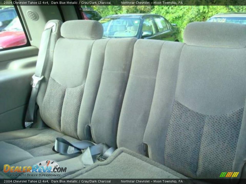 2004 Chevrolet Tahoe LS 4x4 Dark Blue Metallic / Gray/Dark Charcoal Photo #10