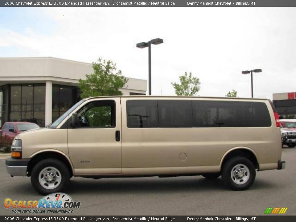 2006 Chevrolet Express LS 3500 Extended Passenger van Bronzemist Metallic / Neutral Beige Photo #1