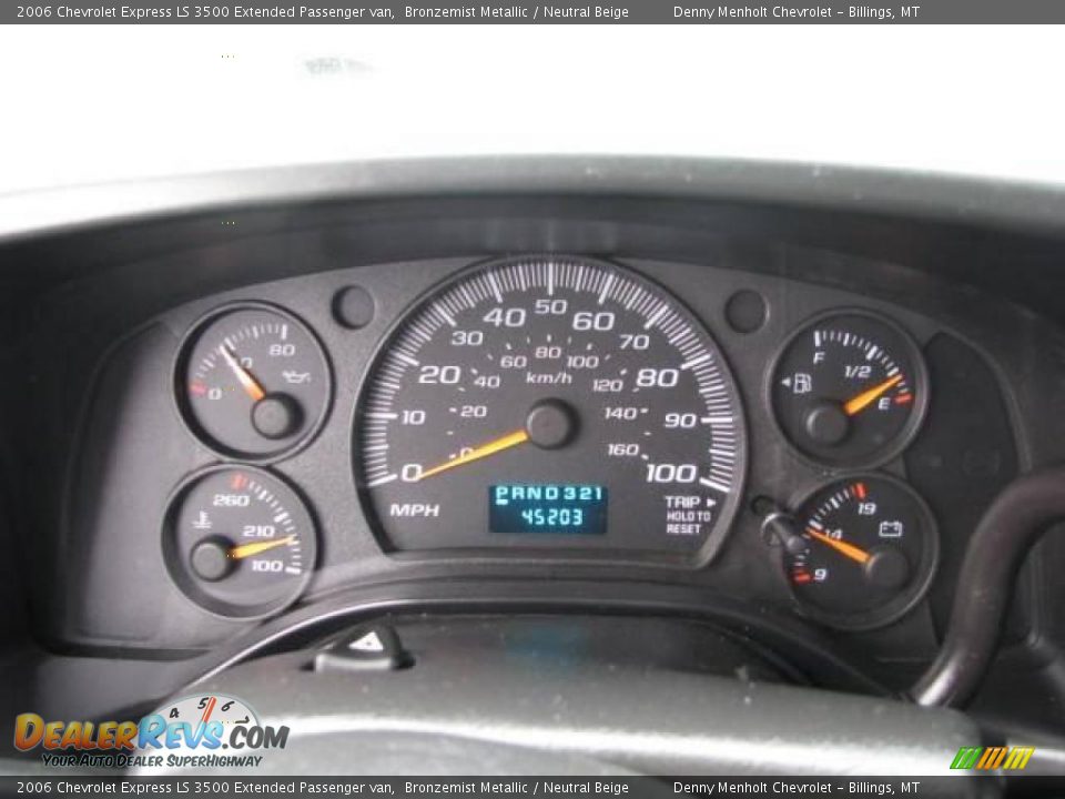 2006 Chevrolet Express LS 3500 Extended Passenger van Bronzemist Metallic / Neutral Beige Photo #16