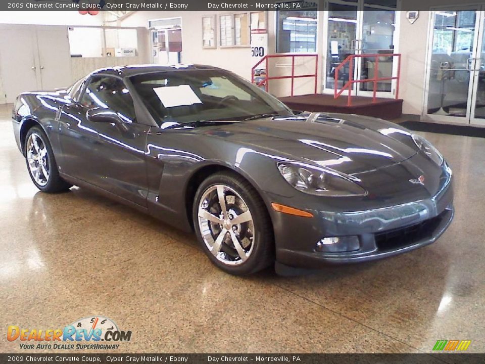 2009 Chevrolet Corvette Coupe Cyber Gray Metallic / Ebony Photo #1