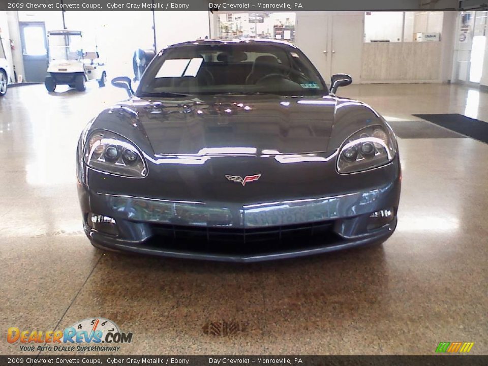 2009 Chevrolet Corvette Coupe Cyber Gray Metallic / Ebony Photo #7
