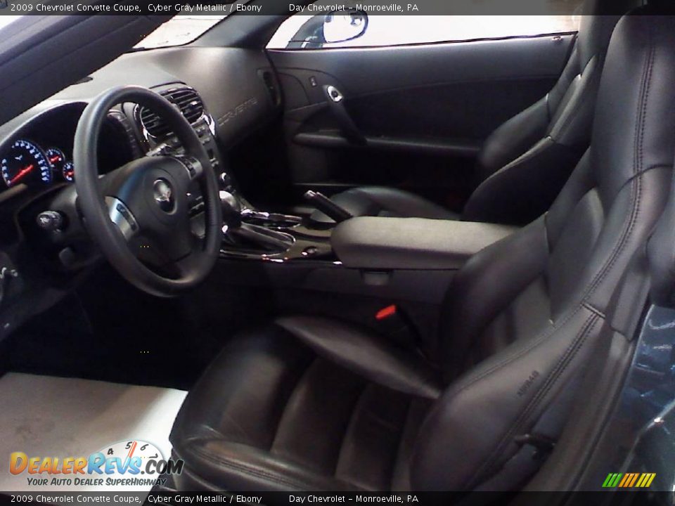 2009 Chevrolet Corvette Coupe Cyber Gray Metallic / Ebony Photo #8
