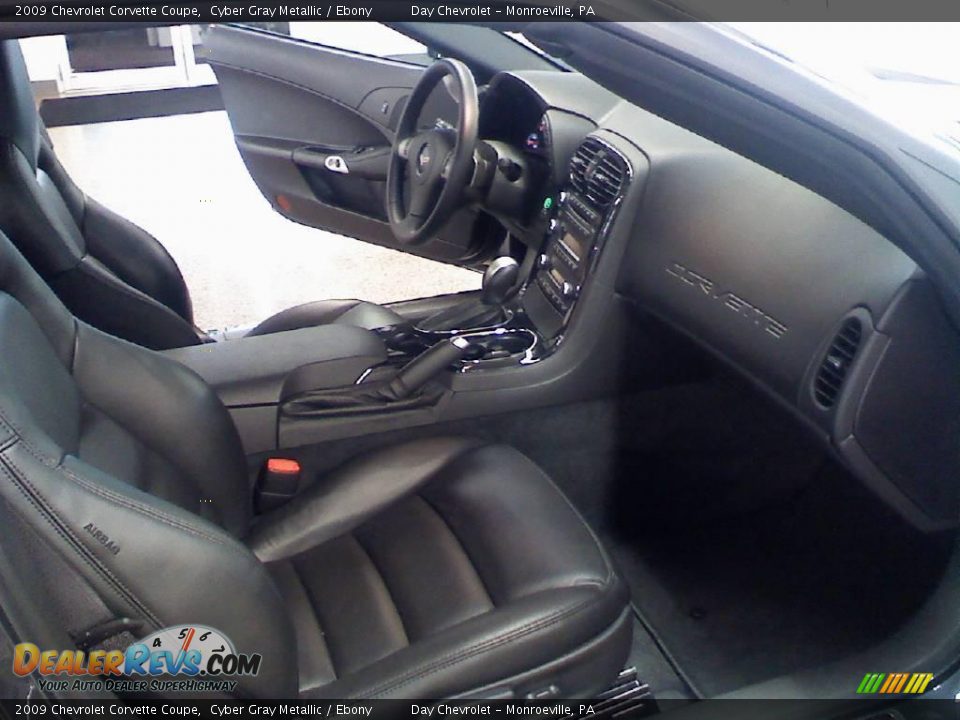 2009 Chevrolet Corvette Coupe Cyber Gray Metallic / Ebony Photo #9