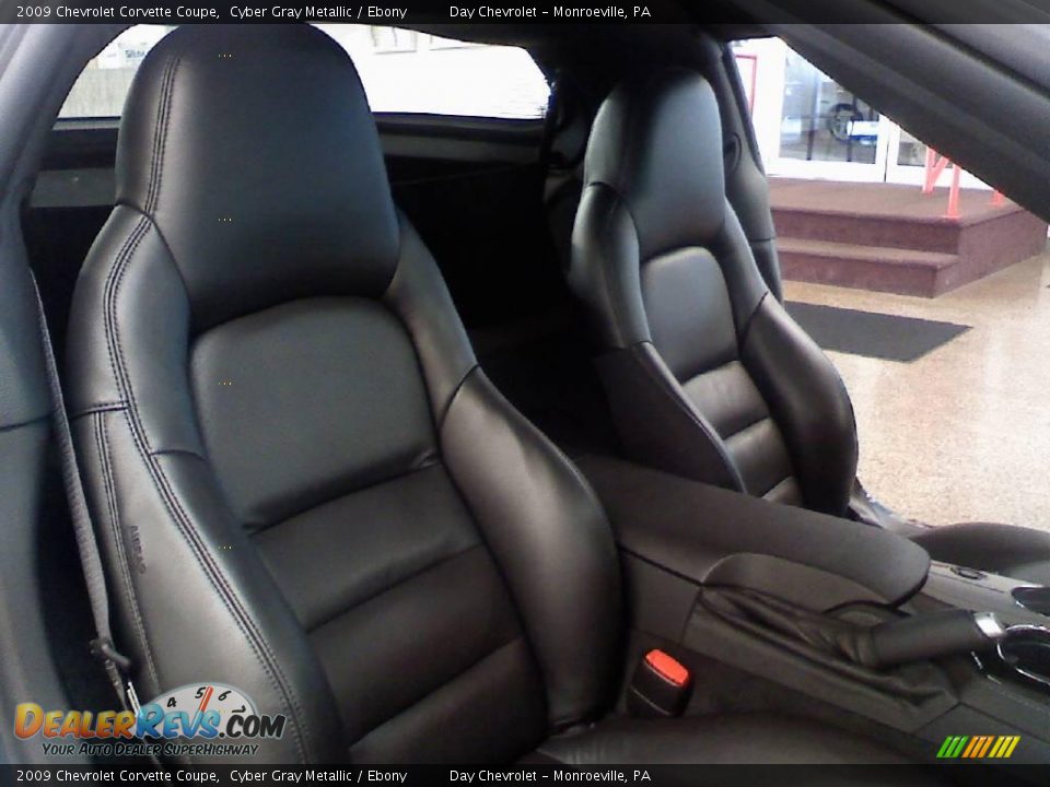 2009 Chevrolet Corvette Coupe Cyber Gray Metallic / Ebony Photo #10