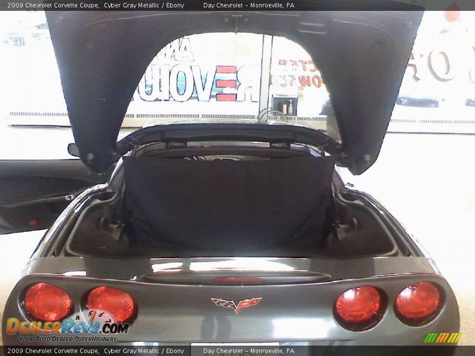 2009 Chevrolet Corvette Coupe Cyber Gray Metallic / Ebony Photo #11