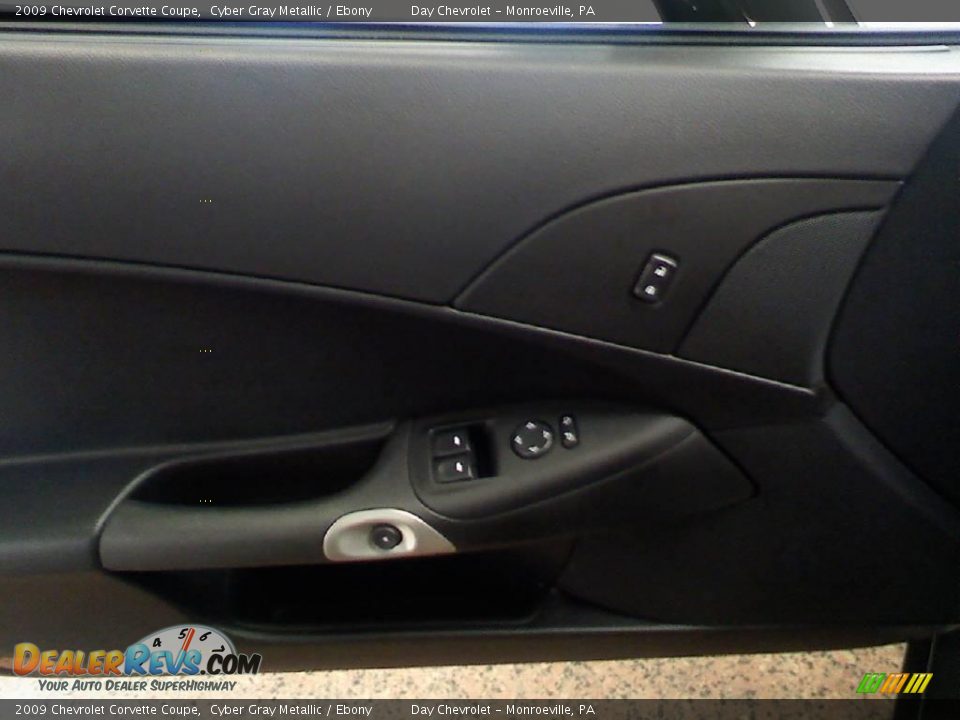 2009 Chevrolet Corvette Coupe Cyber Gray Metallic / Ebony Photo #12