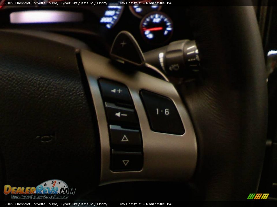 2009 Chevrolet Corvette Coupe Cyber Gray Metallic / Ebony Photo #17