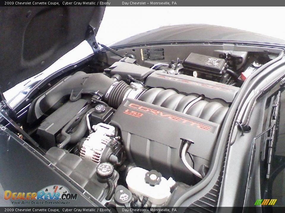 2009 Chevrolet Corvette Coupe Cyber Gray Metallic / Ebony Photo #20