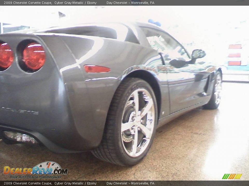 2009 Chevrolet Corvette Coupe Cyber Gray Metallic / Ebony Photo #23