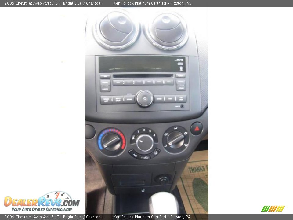 2009 Chevrolet Aveo Aveo5 LT Bright Blue / Charcoal Photo #5