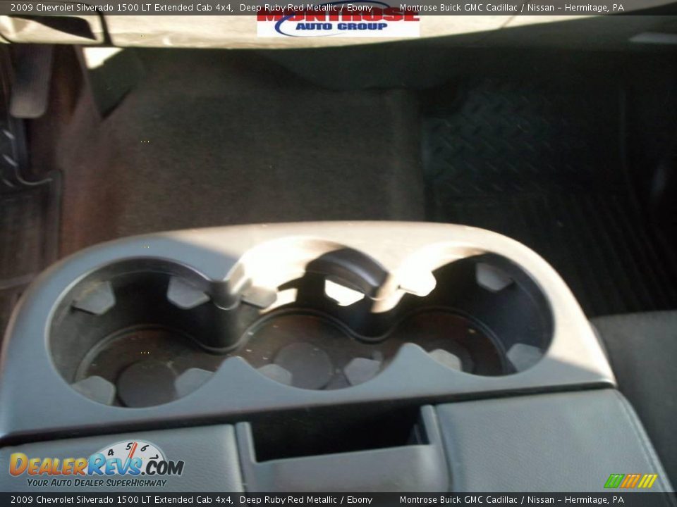 2009 Chevrolet Silverado 1500 LT Extended Cab 4x4 Deep Ruby Red Metallic / Ebony Photo #12