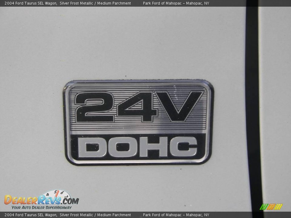 2004 Ford Taurus SEL Wagon Silver Frost Metallic / Medium Parchment Photo #8