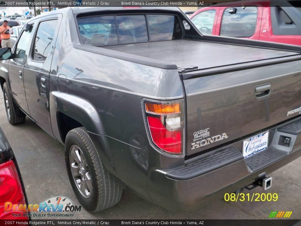 2007 Honda Ridgeline RTL Nimbus Grey Metallic / Gray Photo #2