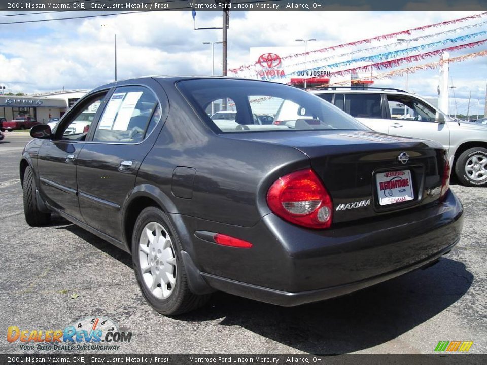 2001 Nissan Maxima GXE Gray Lustre Metallic / Frost Photo #3