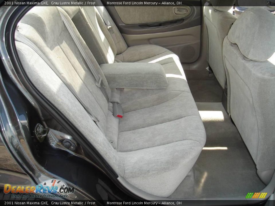 2001 Nissan Maxima GXE Gray Lustre Metallic / Frost Photo #14