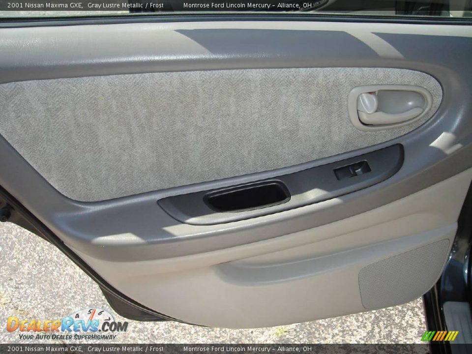 2001 Nissan Maxima GXE Gray Lustre Metallic / Frost Photo #20