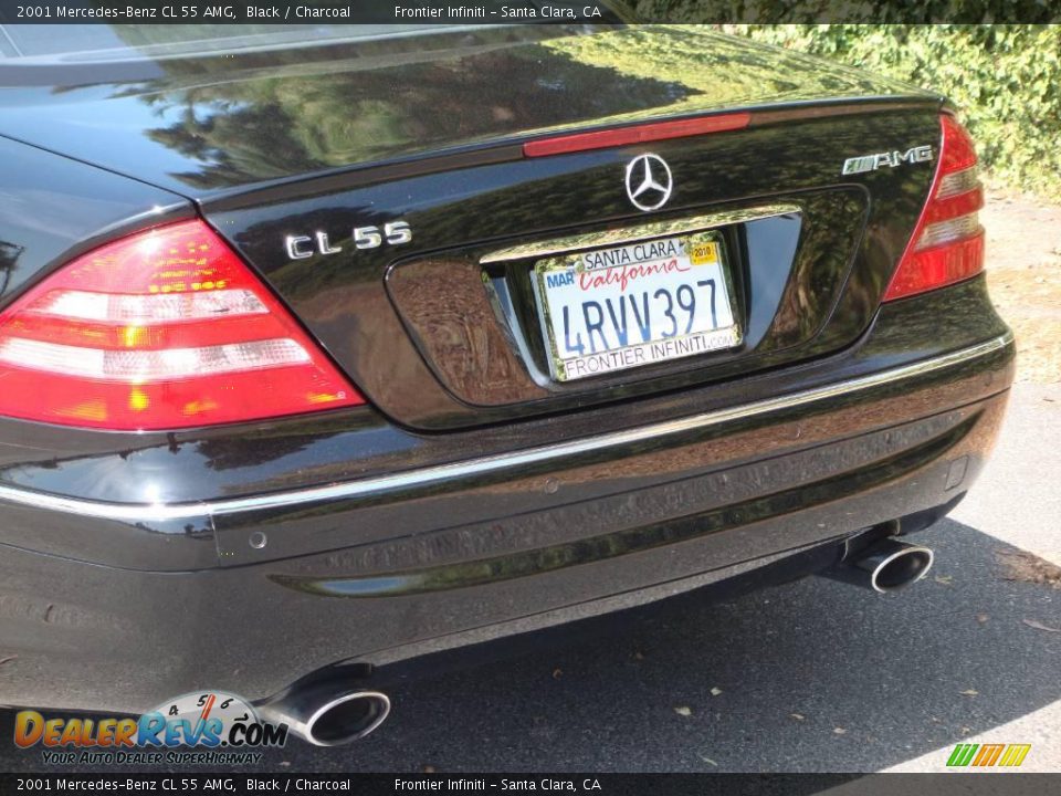 2001 Mercedes-Benz CL 55 AMG Black / Charcoal Photo #5