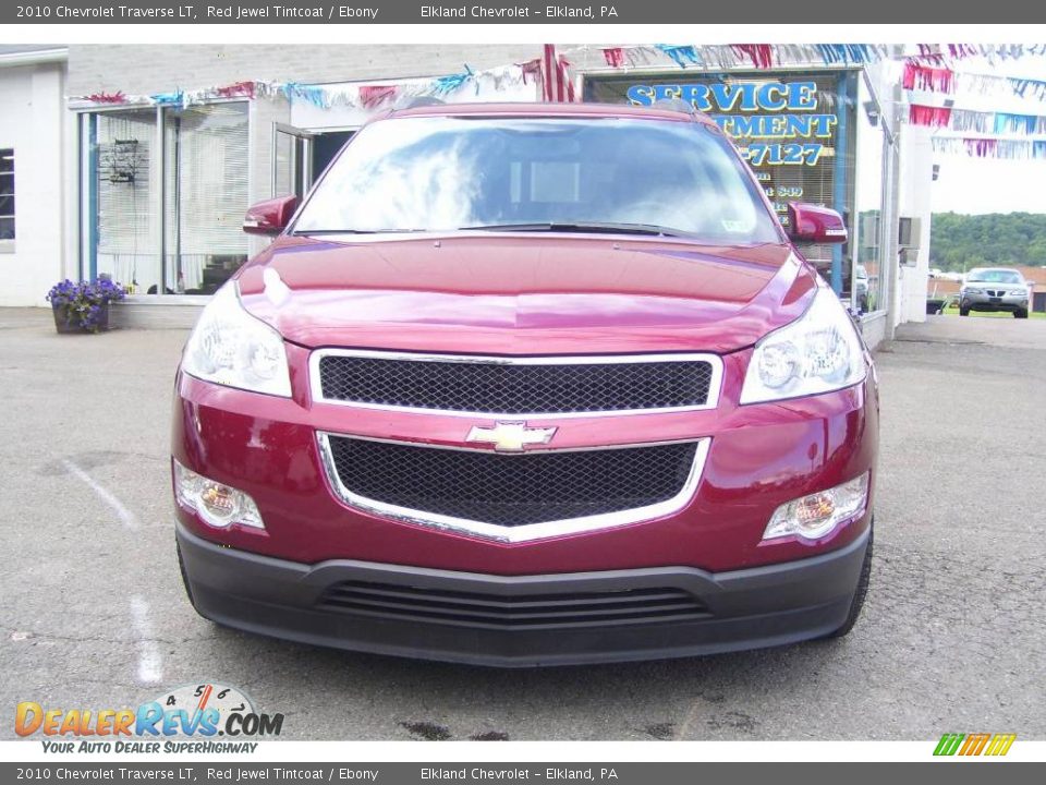 2010 Chevrolet Traverse LT Red Jewel Tintcoat / Ebony Photo #2