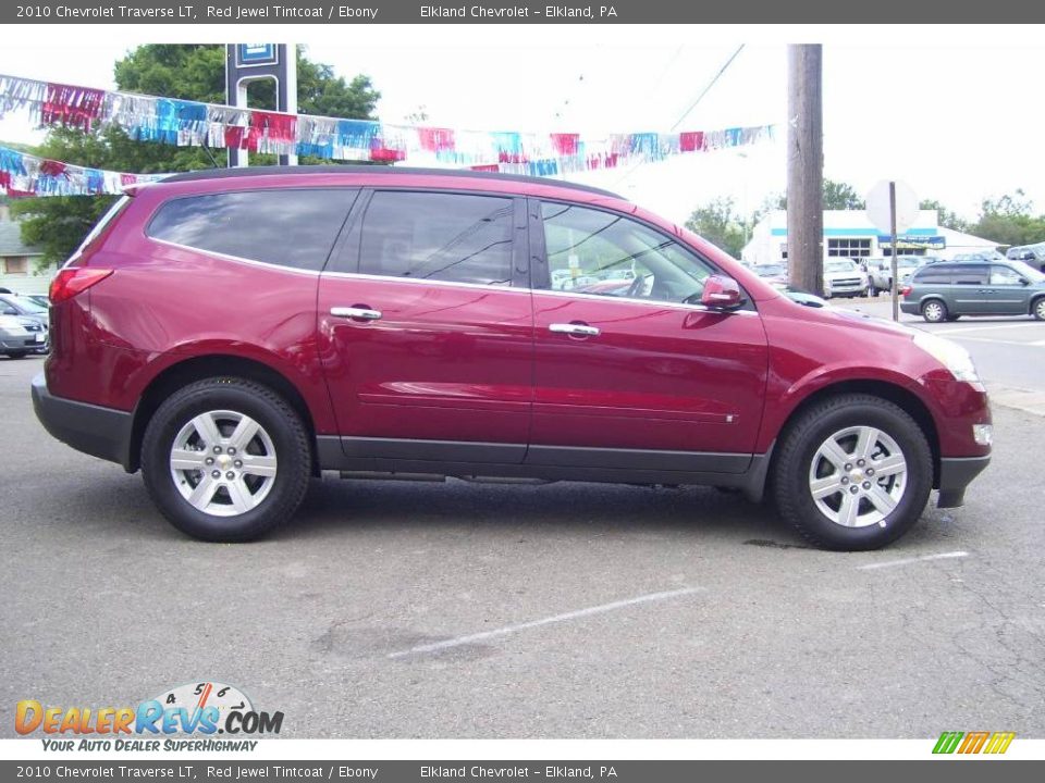 2010 Chevrolet Traverse LT Red Jewel Tintcoat / Ebony Photo #4