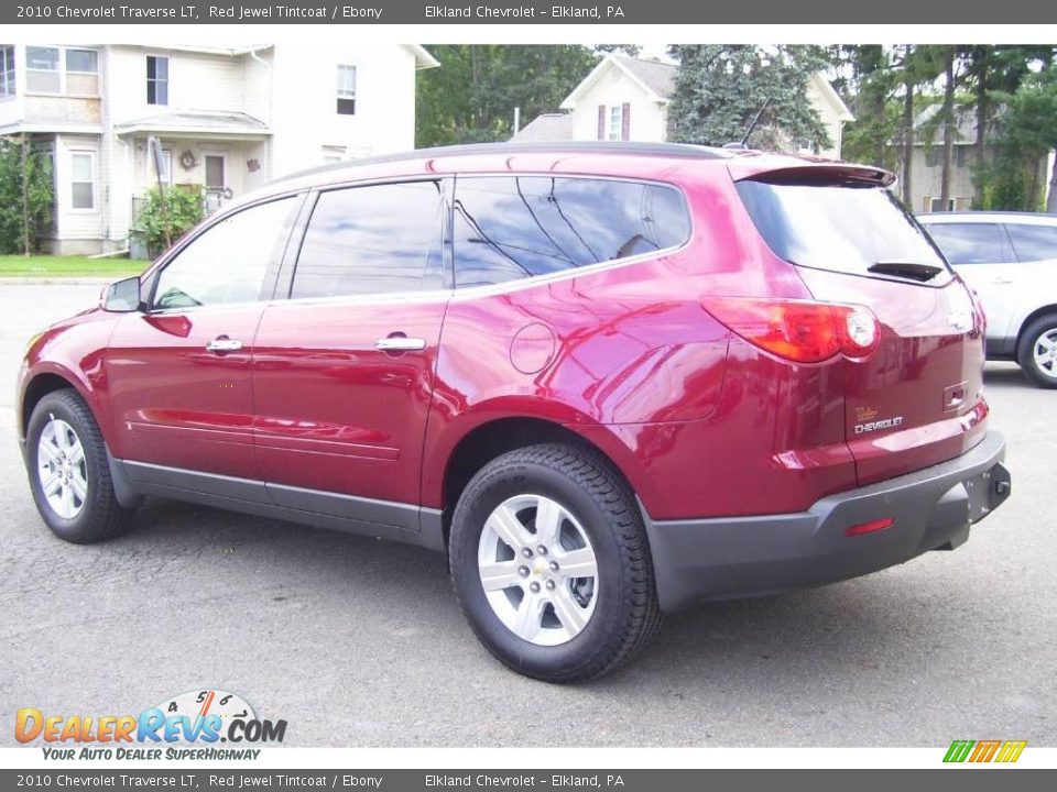 2010 Chevrolet Traverse LT Red Jewel Tintcoat / Ebony Photo #7