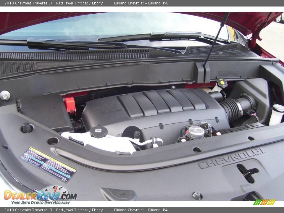2010 Chevrolet Traverse LT Red Jewel Tintcoat / Ebony Photo #10