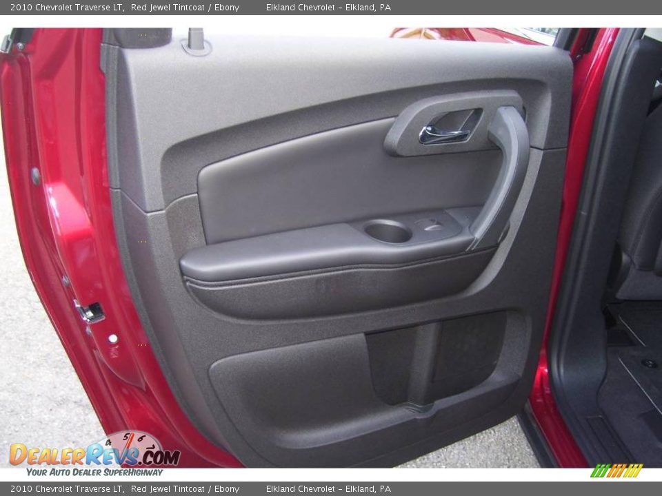 2010 Chevrolet Traverse LT Red Jewel Tintcoat / Ebony Photo #14