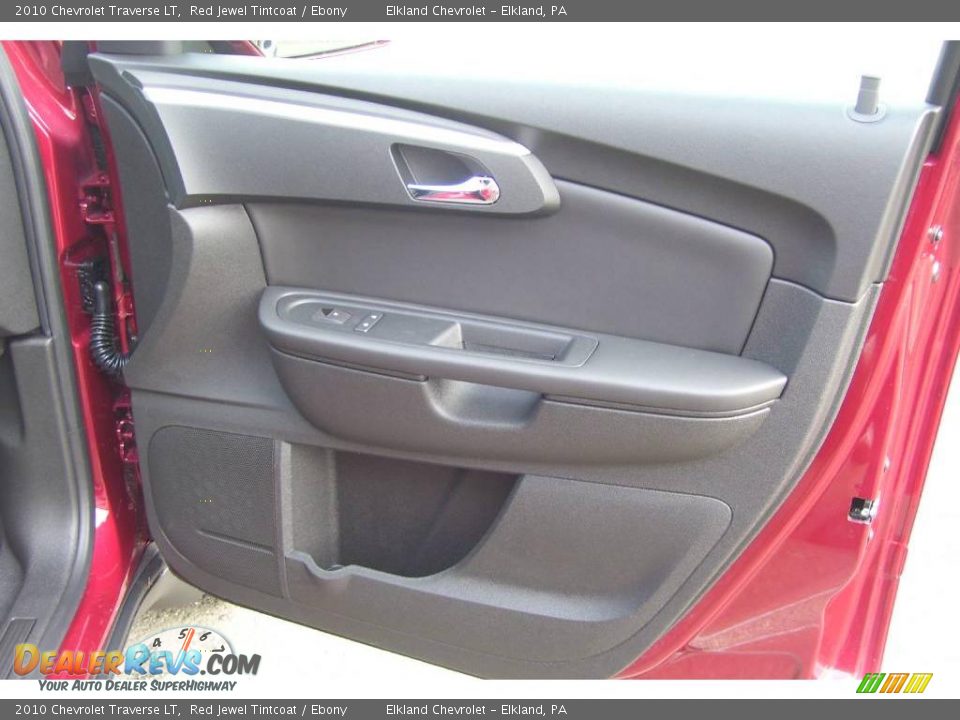2010 Chevrolet Traverse LT Red Jewel Tintcoat / Ebony Photo #19