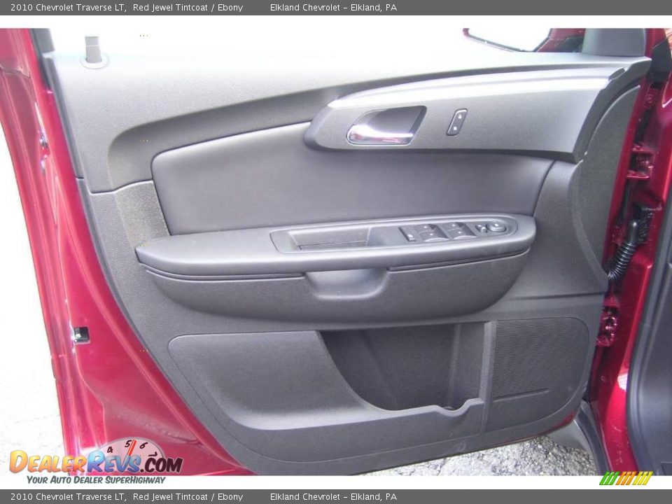 2010 Chevrolet Traverse LT Red Jewel Tintcoat / Ebony Photo #22