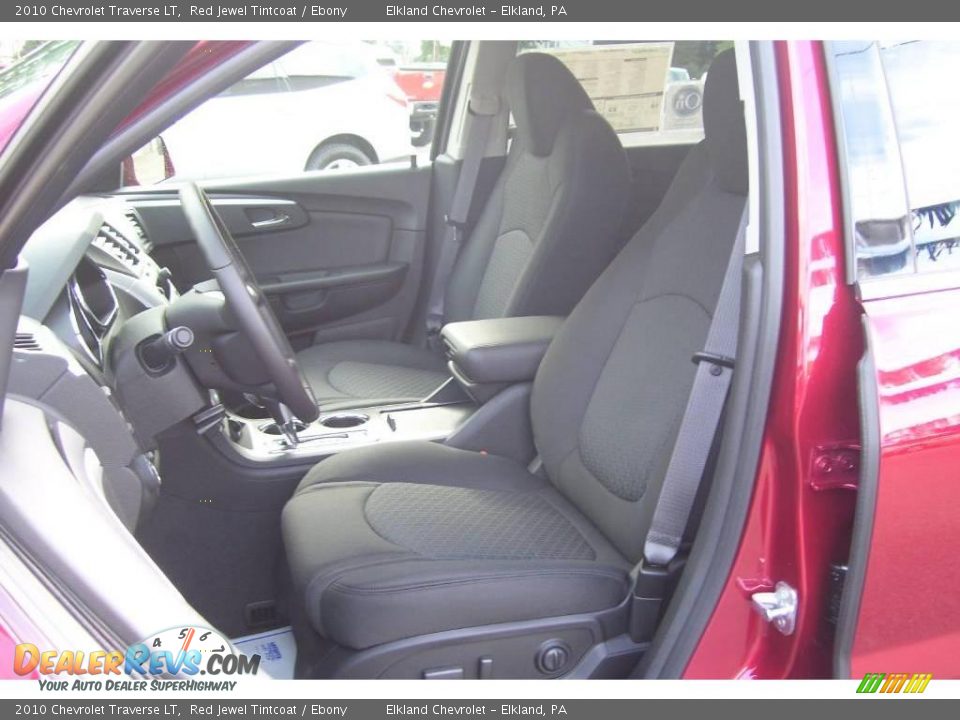 2010 Chevrolet Traverse LT Red Jewel Tintcoat / Ebony Photo #23